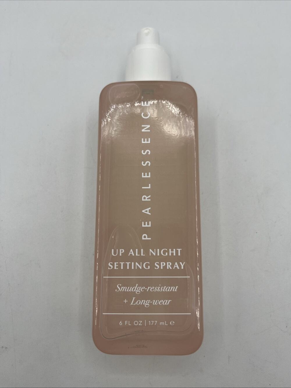 Pearlessence Up All Night Setting Spray Clear 6 oz Smudge-Resistant, No Cap NEW